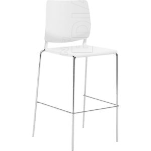 ALASKA E - Sgabello Metallo Plastica