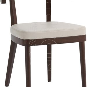 ARIES - Sedia Legno Imbottita