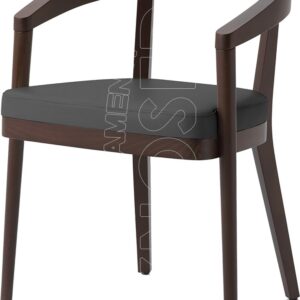 ARIES P - Poltroncina Legno Imbottita
