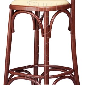 BETULLA TA - Sgabello Legno - Tessuto