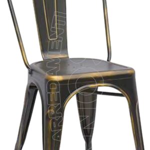 BONNIE COPPER- Sedia Metallo Verniciato Rame