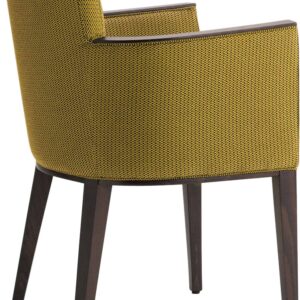 CARINA P - Poltrona Legno Imbottita