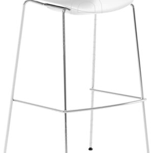 CHICAGO A STOOL - Sgabello Metallo Plastica