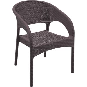 DELREY-Poltroncina Resina rinforzata in fibra di vetro