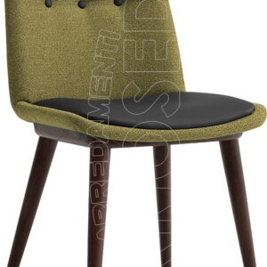 DRACO - Sedia Legno Imbottita
