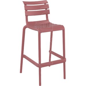 GEA BAR 75 - Sgabello Polipropilene Fibra Vetro