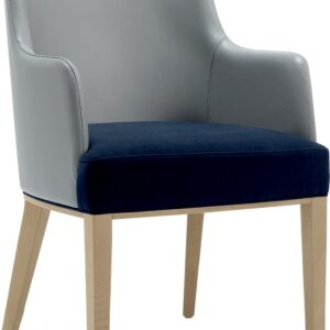 IMPERIALE P - Poltrona Legno Imbottita