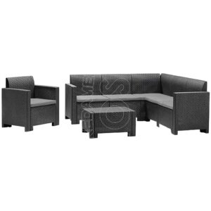 LEIDA 4 - Salotto Rattan Stampato