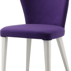 LILAC - Sedia Legno Imbottita