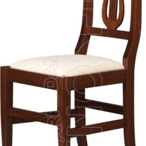 LIRA SI - Sedia Legno-Sedile Imbottito