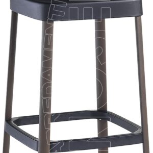 MOJITO STOOL P-Sgabello in polipropilene
