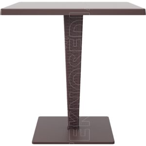 NEGRIL BAR TABLE - Tavolo rattan e alluminio