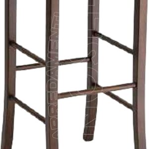PAESANA SGABELLO H73 SL - Sgabello Legno-Sedile Massello