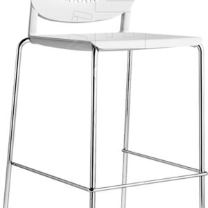PATERSON E - Sgabello Metallo Plastica