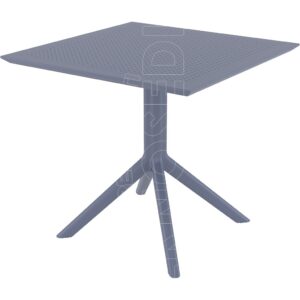 PEDROSA 80X80 - Tavolo Polipropilene Fibra di Vetro