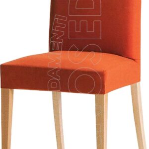 PILEA - Sedia Legno Imbottita