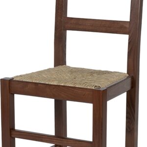 RICARDA SP - Sedia Legno-Sedile Paglia