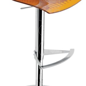 RIPON STOOL BASSO ROUND- Sgabello con base regolabile in altezza