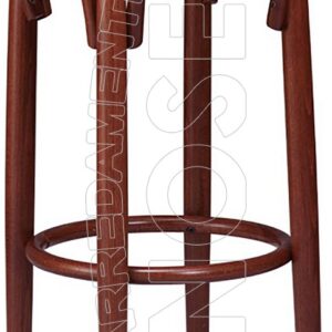 TAVIRA SC - Sgabello Legno - Sedile Canna
