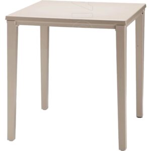 TIMO 80 -  Tavolo Alluminio Piano Polipropilene