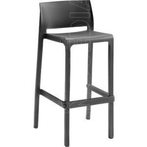 TORONTO STOOL 65 - Sgabello Polipropilene Fibra di Vetro