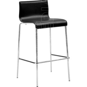 VENERE STOOL ECO BASSO- Sgabello Polipropilene RIVESTITO ECOPELLE