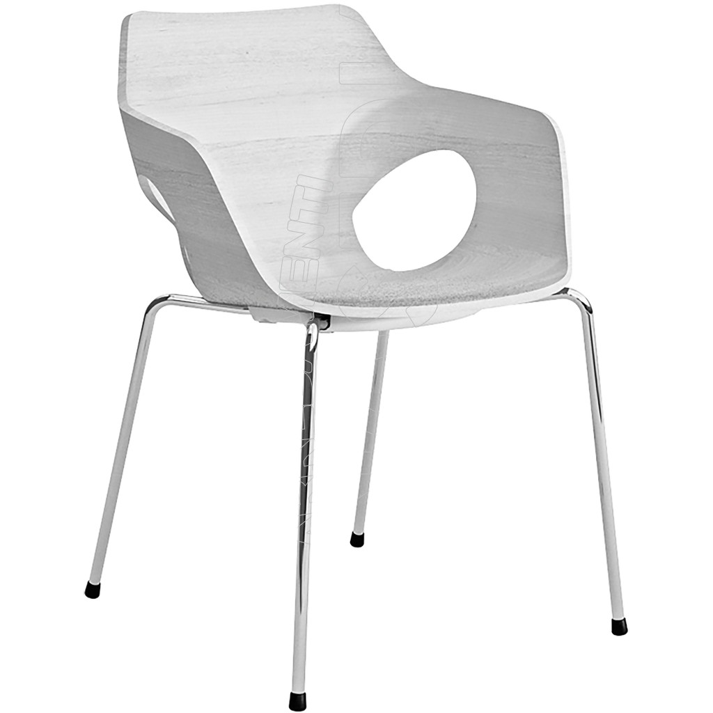 COLORADO C 216 - Poltroncina Metallo Legno