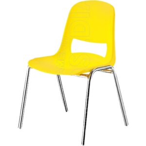 GASOLINA 18C - Sedia Bambini Metallo Cromato Plastica