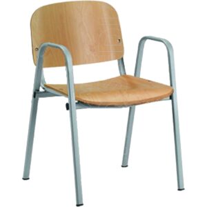 LIGHTARM WOOD - Poltroncina Metallo Legno